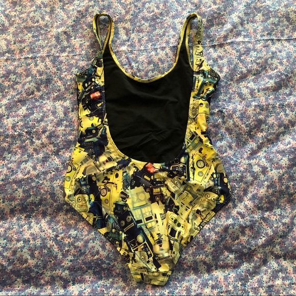 We Are Handsome Robots Tank Swimsuit M - Picture 2 of 4